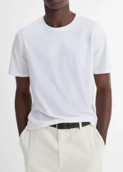 Pima Cotton Crew Neck T-Shirt