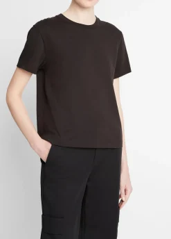 Pima Cotton Crew Neck T-Shirt