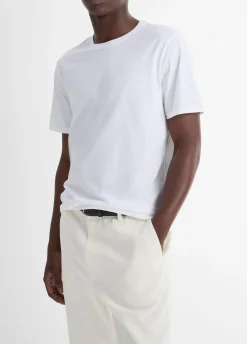 Pima Cotton Crew Neck T-Shirt
