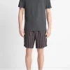 Pima Cotton Piqué Crew Neck T-Shirt