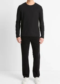 Pima Cotton Piqué Long-Sleeve T-Shirt