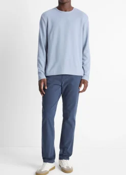 Pima Cotton Piqué Long-Sleeve T-Shirt