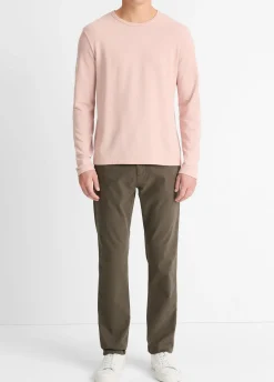 Pima Cotton Piqué Long-Sleeve T-Shirt