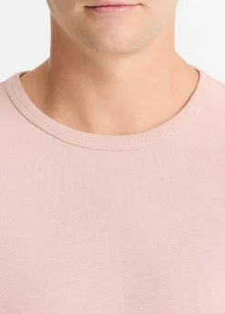 Pima Cotton Piqué Long-Sleeve T-Shirt
