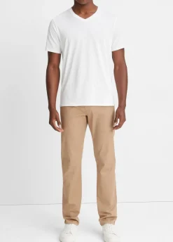 Pima Cotton V-Neck T-Shirt