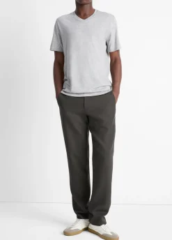 Pima Cotton V-Neck T-Shirt