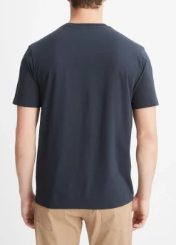Pima Cotton V-Neck T-Shirt