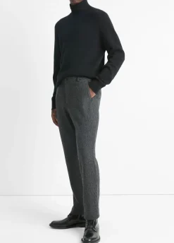 Pinstripe Italian Wool Trouser