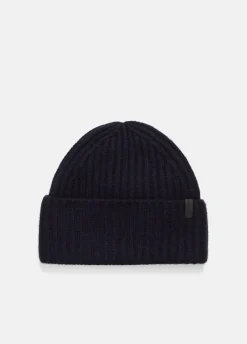 Plush Cashmere Chunky-Knit Beanie