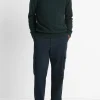 Plush Cashmere Johnny-Collar Polo