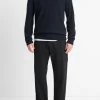 Plush Cashmere Quarter-Zip Sweater