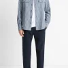 Railroad Stripe Cotton Shirt