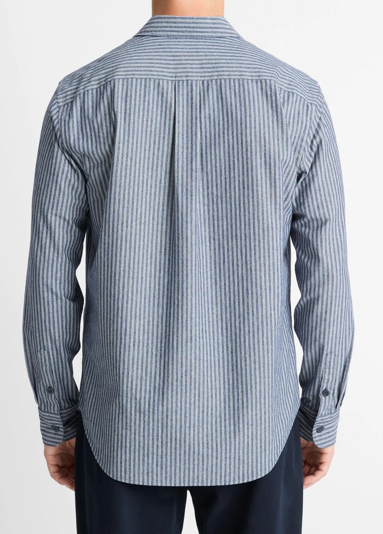 Railroad Stripe Cotton Shirt