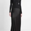 Satin Maxi Skirt