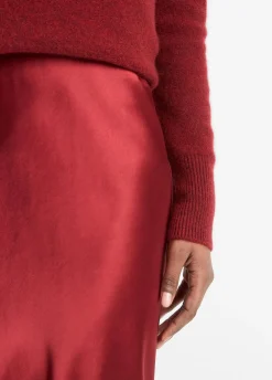 Satin Maxi Skirt