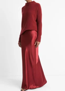 Satin Maxi Skirt
