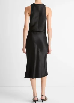 Satin Slip Skirt