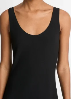 Scoop-Neck Slip Dress