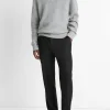 Shaker Wool-Cashmere Quarter-Zip Polo Sweater