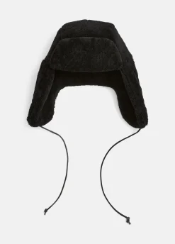 Shearling Aviator Hat