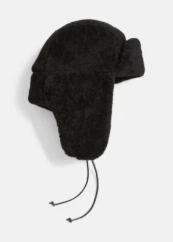 Shearling Aviator Hat