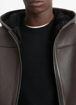 Shearling Hooded Jacket