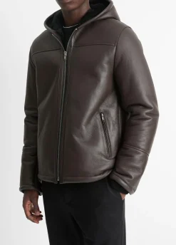 Shearling Hooded Jacket