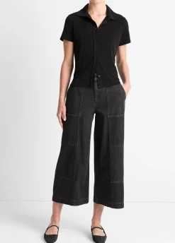 Short-Sleeve Button-Up Shirt