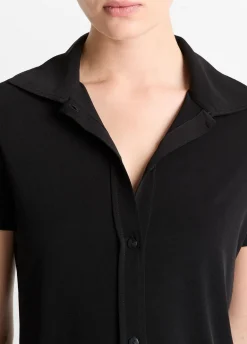 Short-Sleeve Button-Up Shirt