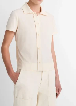 Short-Sleeve Button-Up Shirt