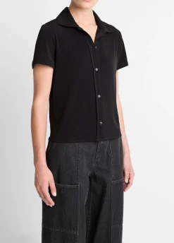 Short-Sleeve Button-Up Shirt