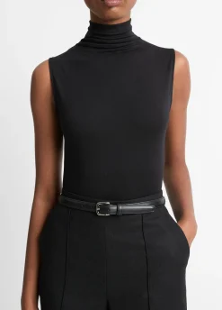 Sleeveless Turtleneck