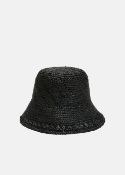 Straw Bucket Hat