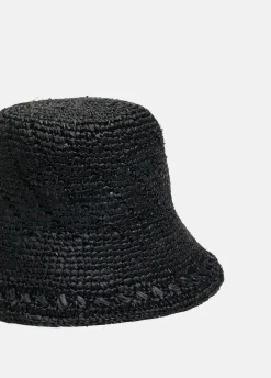 Straw Bucket Hat