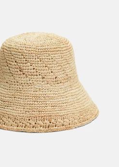 Straw Bucket Hat