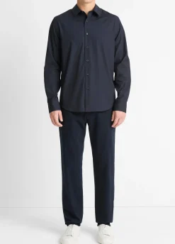 Stretch-Cotton Poplin Shirt