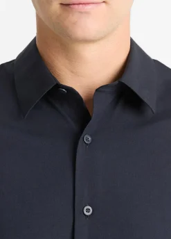 Stretch-Cotton Poplin Shirt