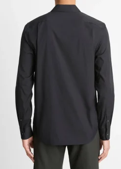 Stretch-Cotton Poplin Shirt