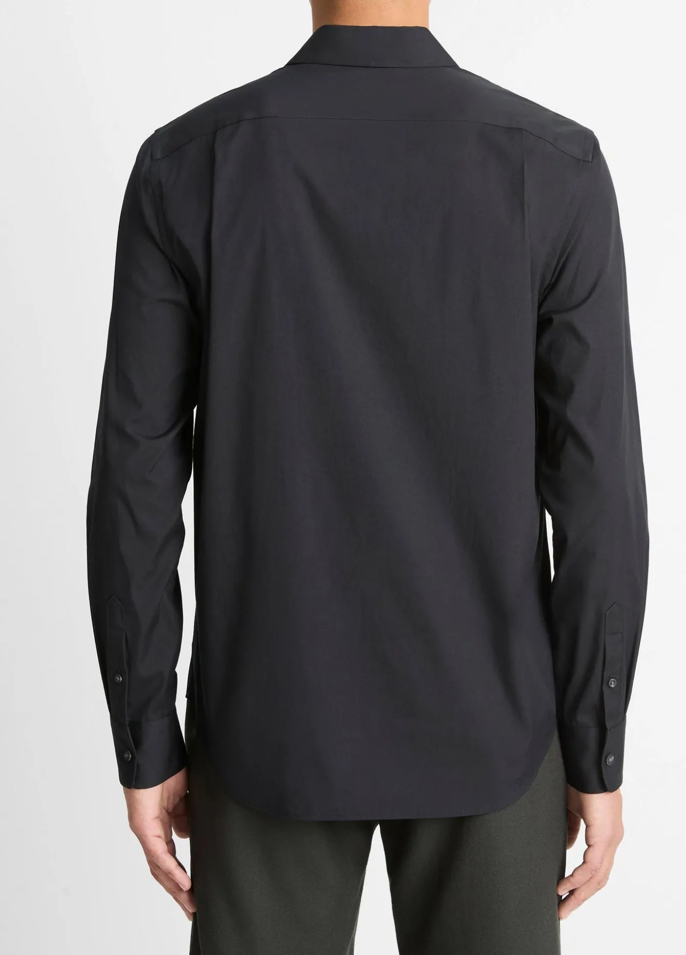 Stretch-Cotton Poplin Shirt