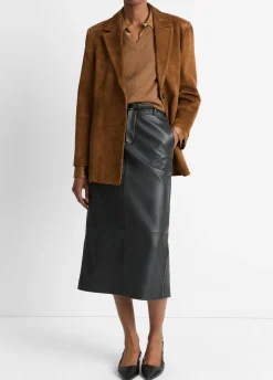 Suede Blazer