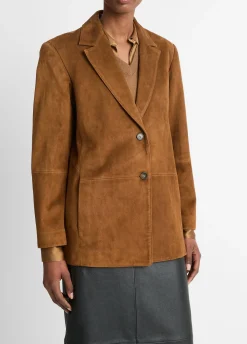 Suede Blazer