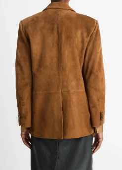 Suede Blazer