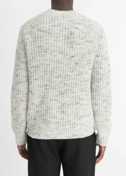 Super Space-Dye Wool Crew Neck Sweater