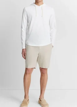Textured Cotton Hoodie