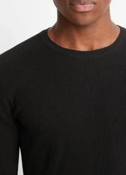 Thermal Long Sleeve Crew Neck Pullover