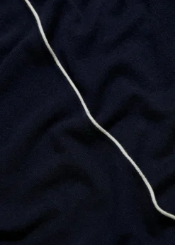 Tipped Jersey-Knit Cashmere Cape