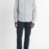 Whitney Plaid Cotton-Blend Long-Sleeve Shirt