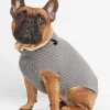 Wool and Cashmere Shaker-Stitch Dog Sweater