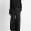 Wool Relaxed Long-Sleeve Polo Shirt
