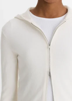 Wool-Blend Zip Hoodie